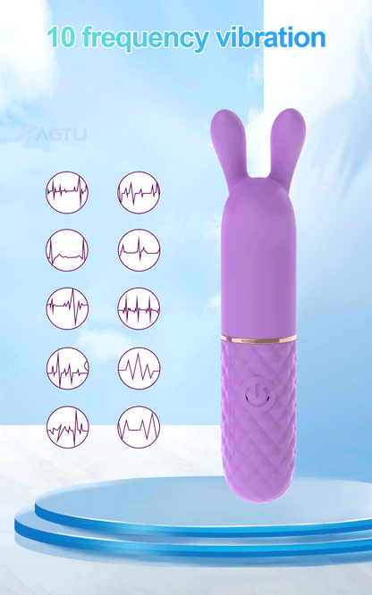 Mini Bullet Vibrator for Women Beginner G-Spot Nipple Clitoris Stimulator 8 Fast Seconds to Orgasm Female Sex Toys for Adults