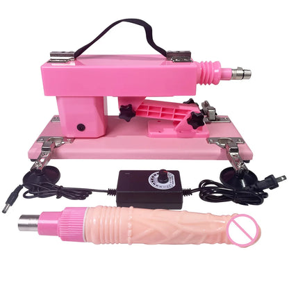 PINKZOOM Female Masturbation Machine Auto Scaling Sex Machine with Dildos Automatic Love Machines for Women