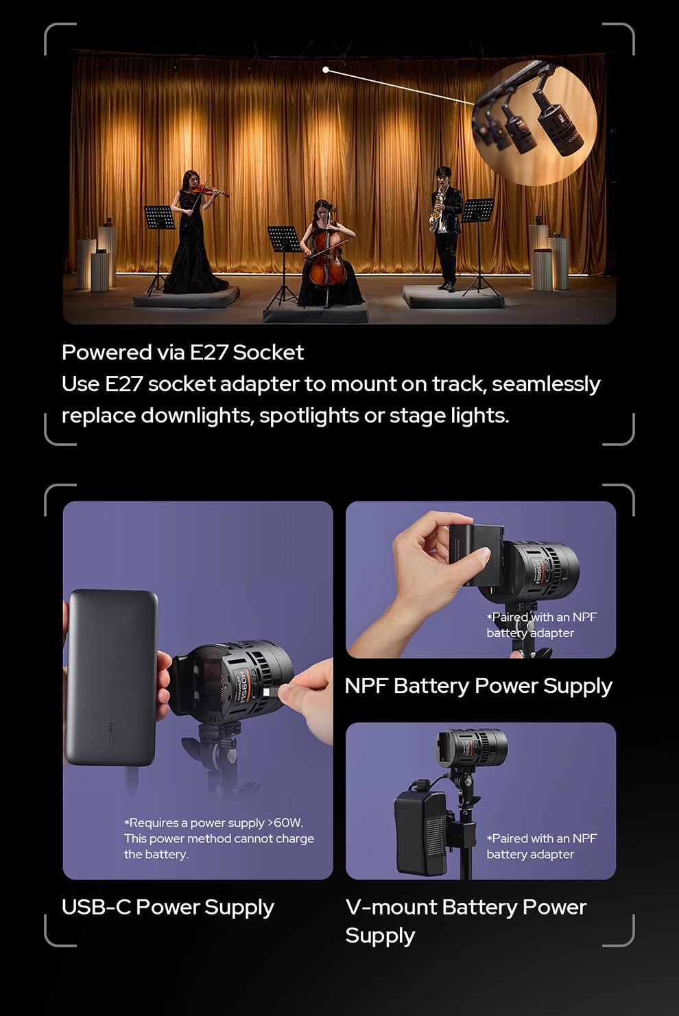 Portable Video Production Light