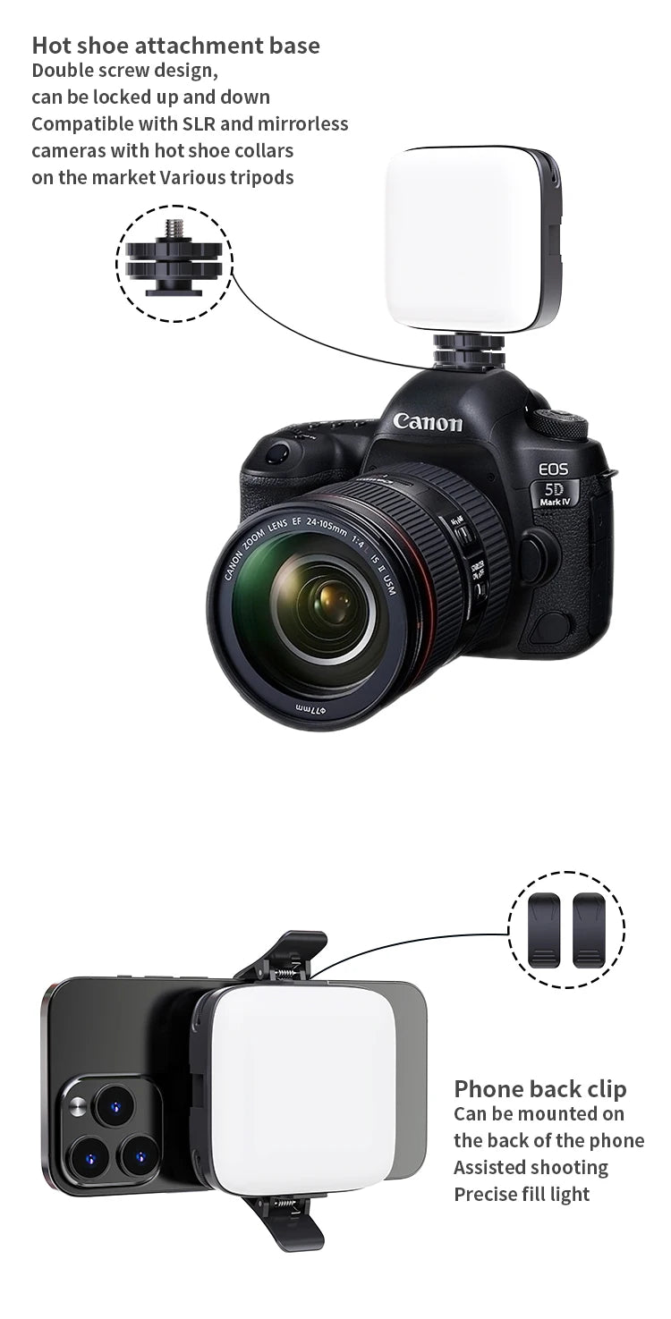 Camera & Mobile Photography Light