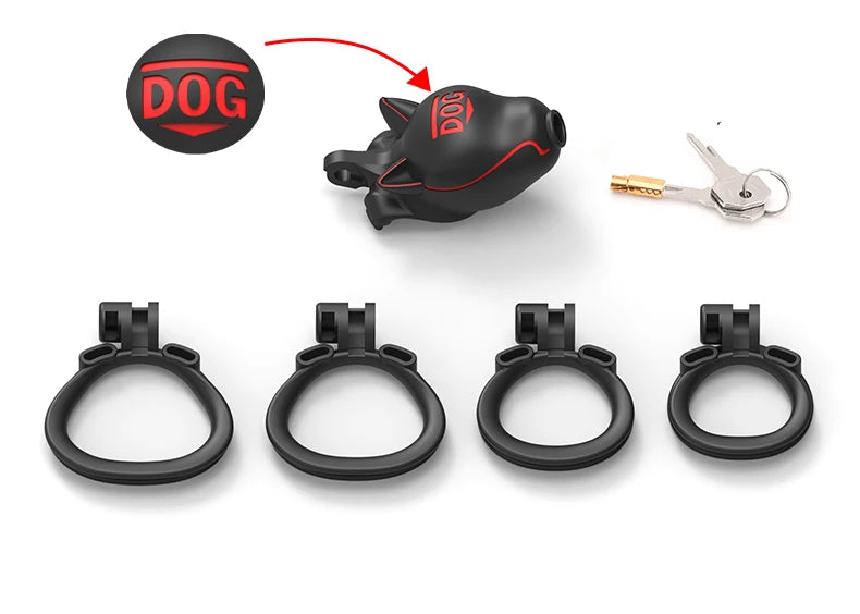Dog Puppy Play Chastity Device