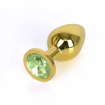 Gold-Plated Crystal Plug Set