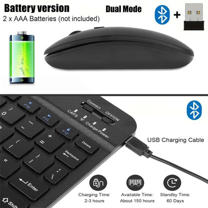 Silent Typing Keyboard Mouse Combo