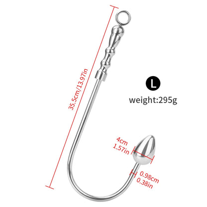 Contoured Ball Anal Hook
