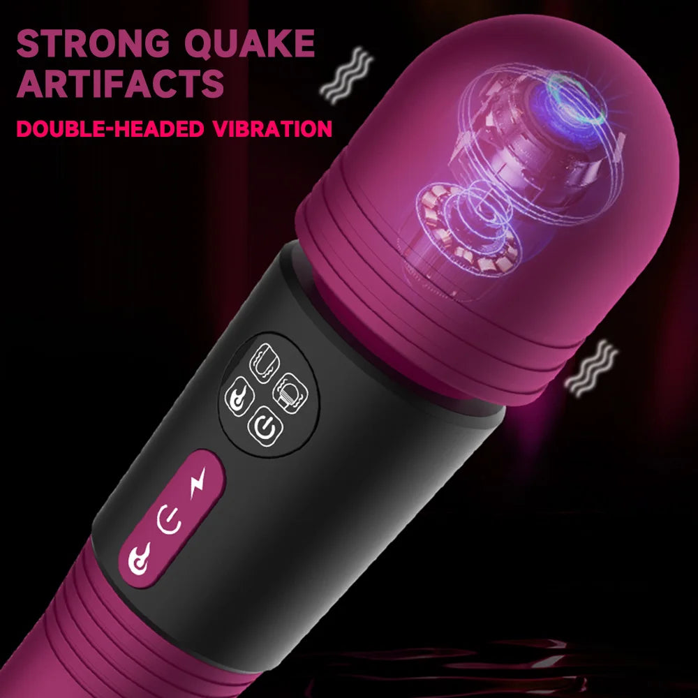 Lay-on Magic Wand Vibrator