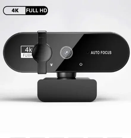 4K Webcamn With Mic & Auto Focus