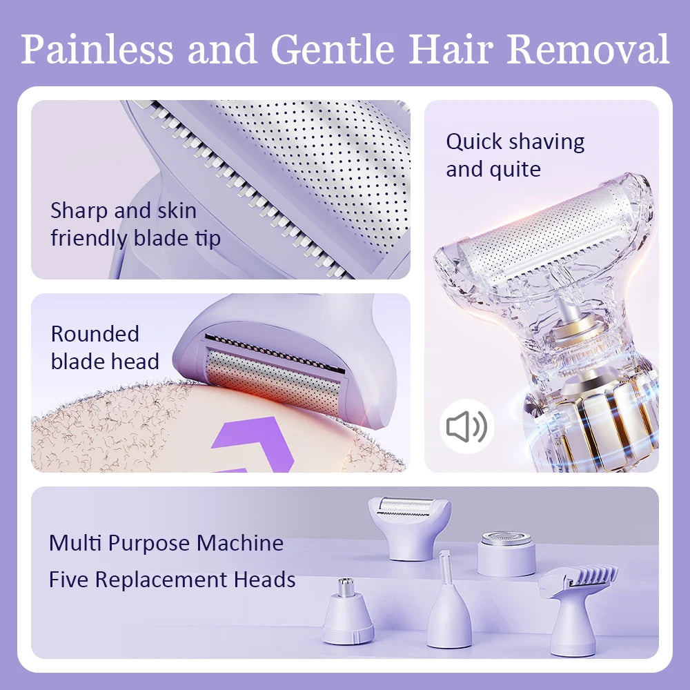 5-in-1 Women’s Electric Trimmer