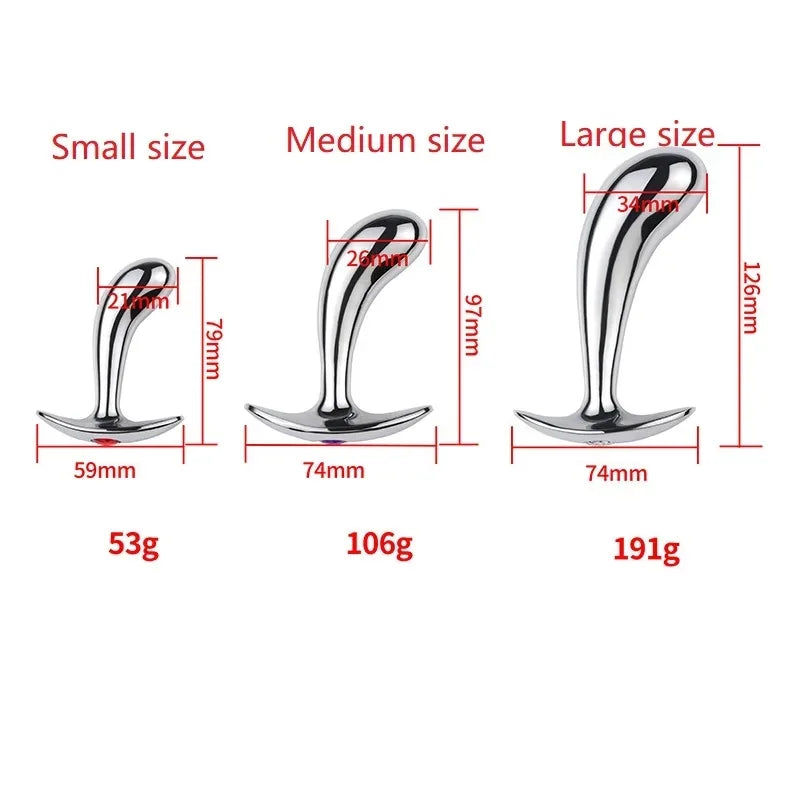 Romantic Play Metal Butt Plugs