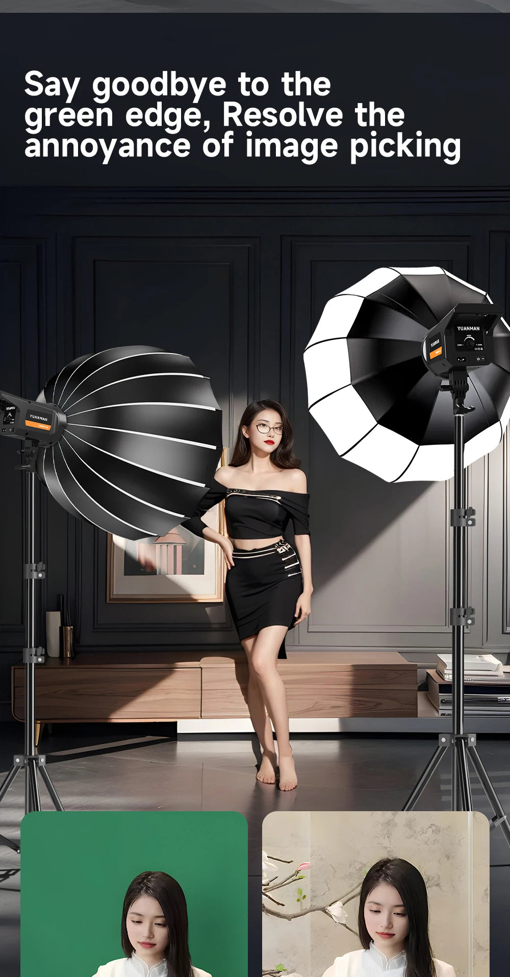 Remote-Control LED Video Lamp