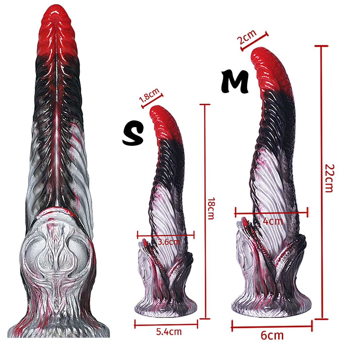 Soft Silicone Longer Tongue Dildo