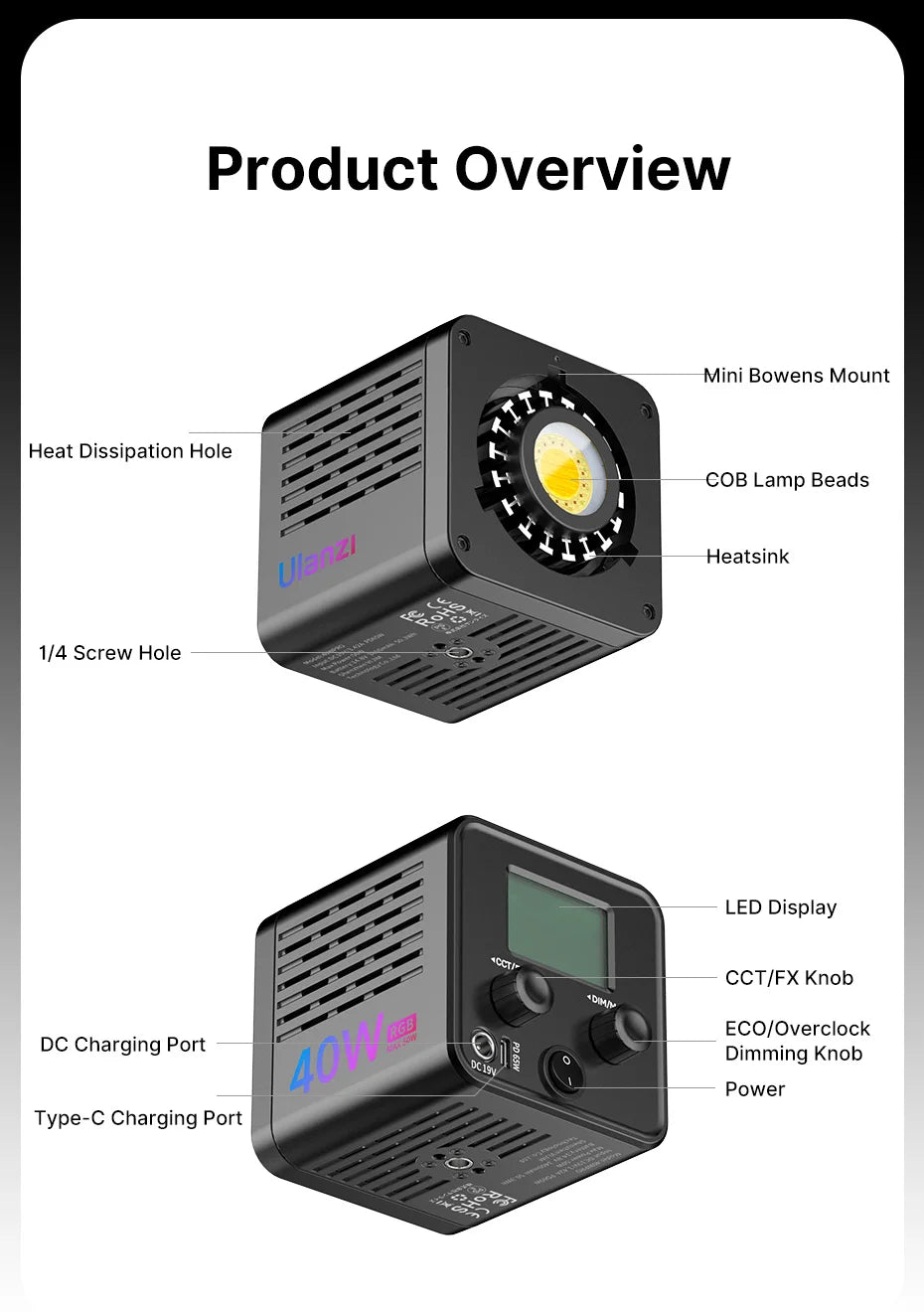 Creators Strobe Lighting