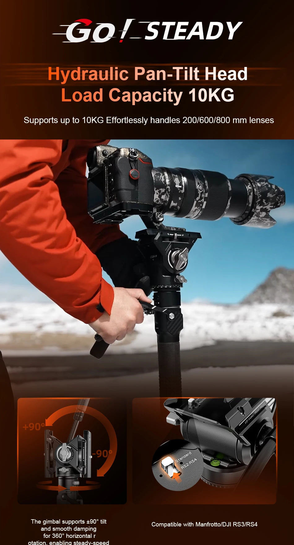 Lifting, Stable Camera Stand