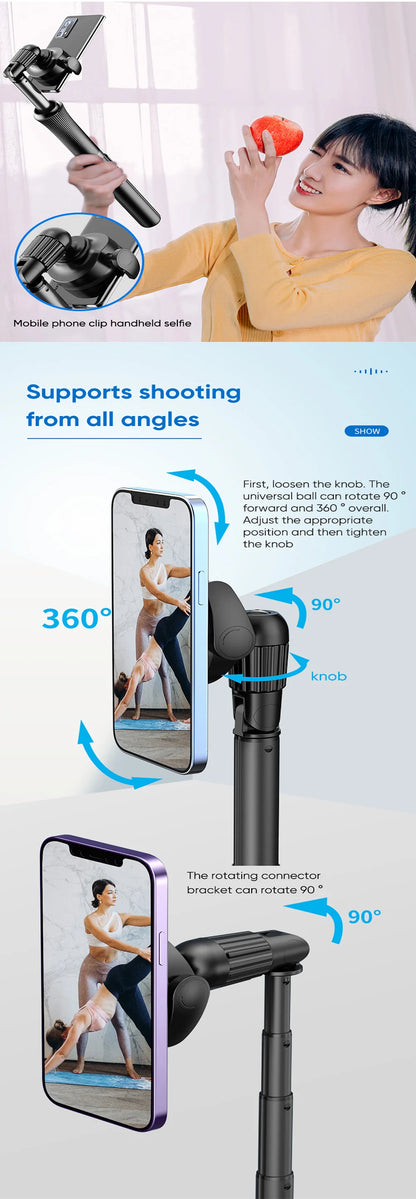 Bluetooth Remote Selfie Stick