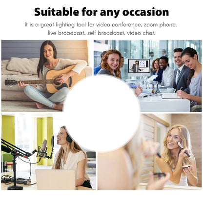 Laptop Live Streaming Ring Light