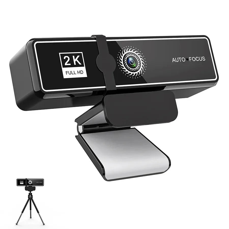 HD 4K Webcam with Autofocus
