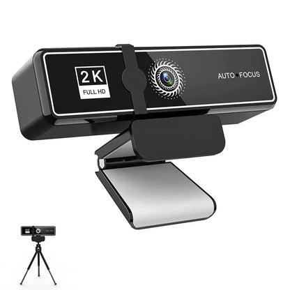 HD 4K Webcam with Autofocus