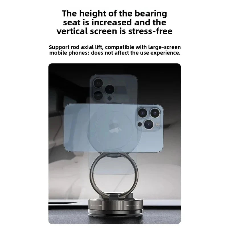 Vacuum Magnetic Phone Holder Stand