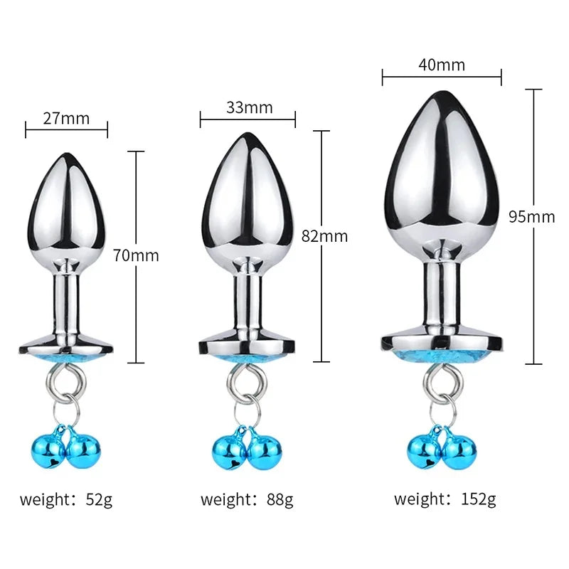 Romantic Play Metal Butt Plugs