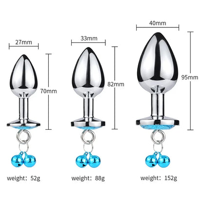 Romantic Play Metal Butt Plugs