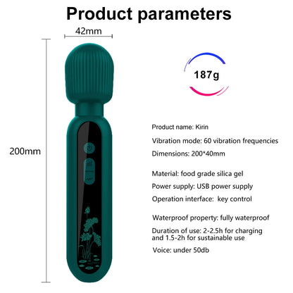 Waterproof Powerful Wand Massager