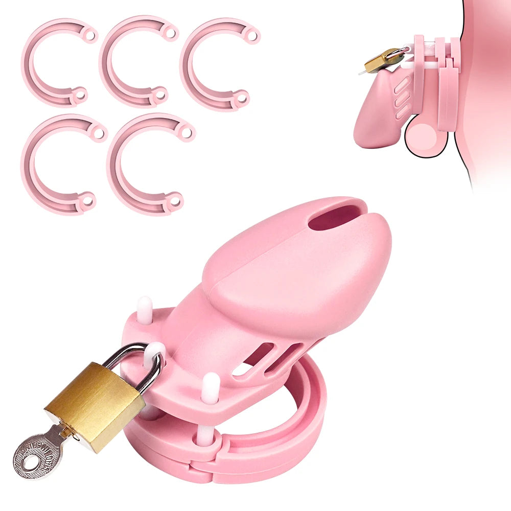 Pinky Boys Cage Chastity Cage Device