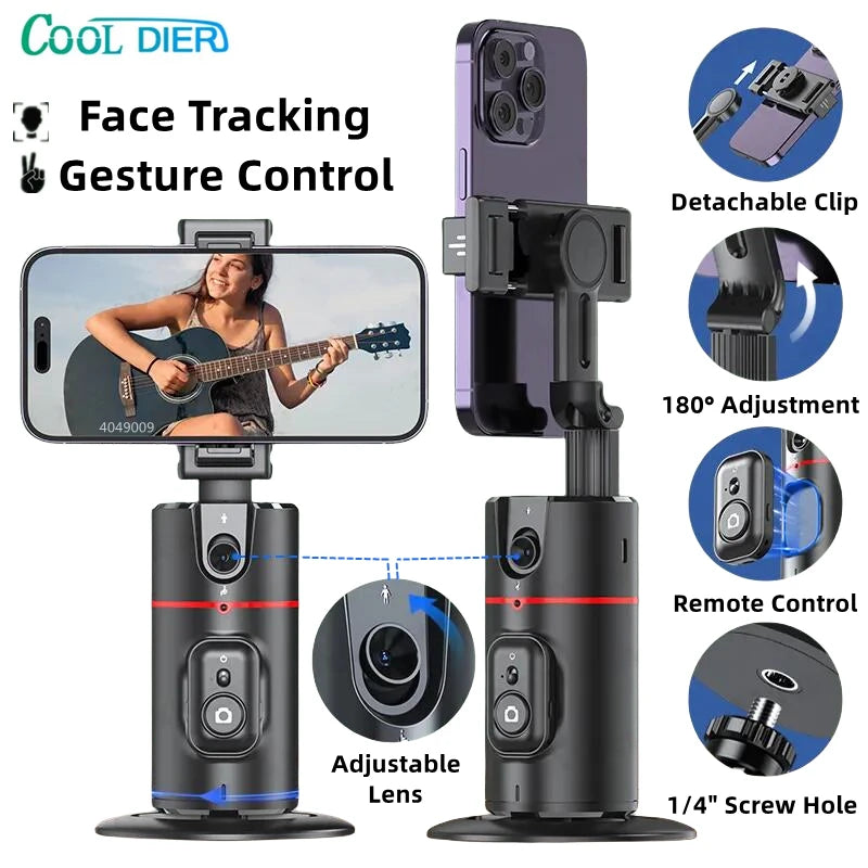 AI Tracking Social Media Content Gimbal