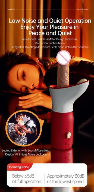 3-in-1 Heating Thrusting Sex Machine