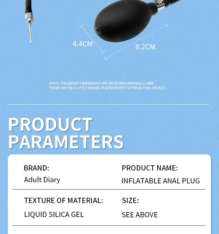 Inflatable Silicone Trainer with Hand Pump