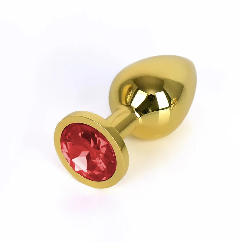 Gold-Plated Crystal Plug Set