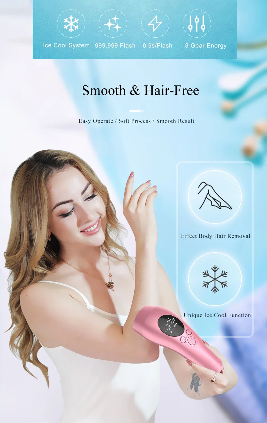 Permanent Painless Hair Remover