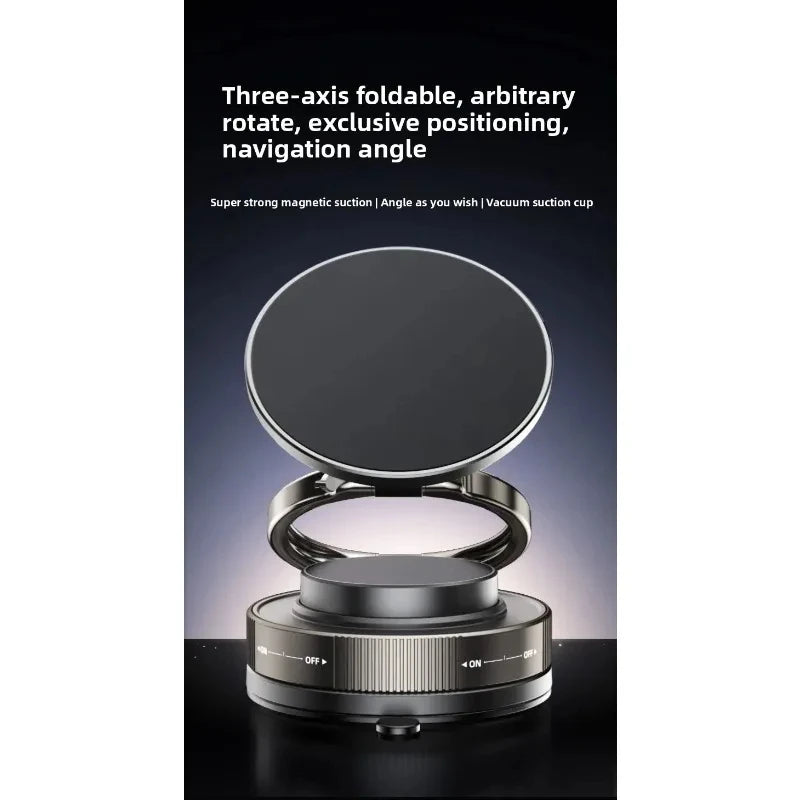 Vacuum Magnetic Phone Holder Stand