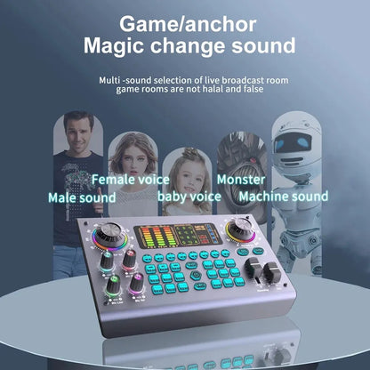 Condenser Mic & Sound Card Kit