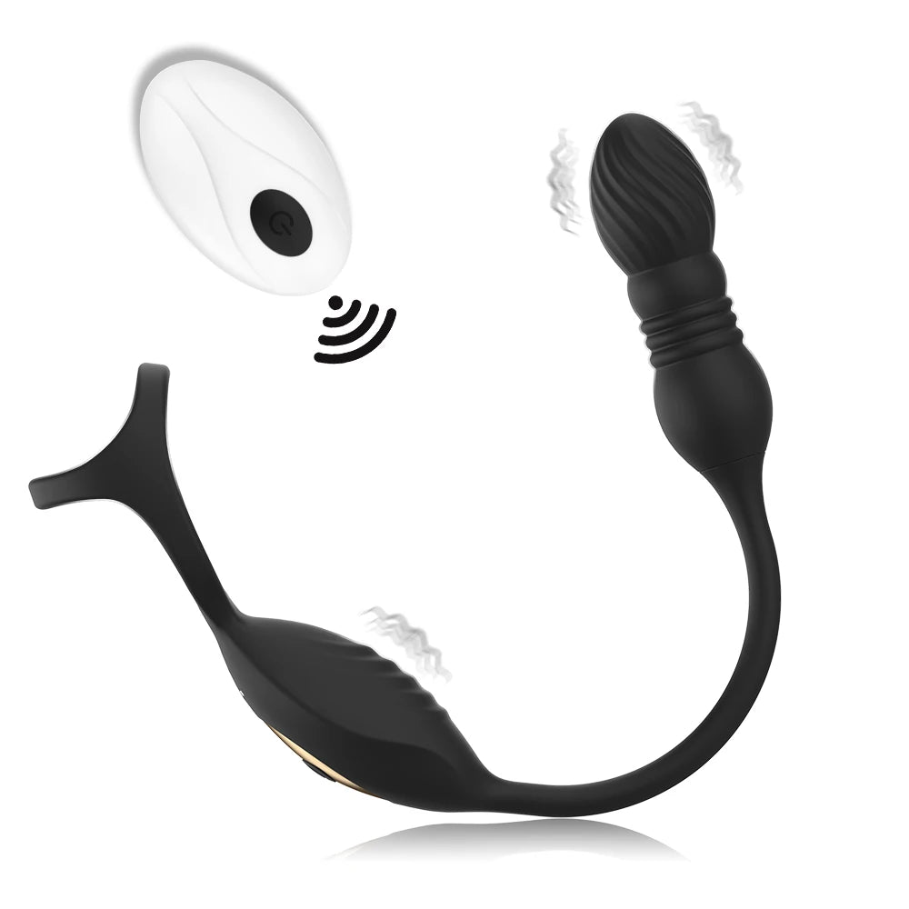 G-Spot Anal Plug Penis Ring