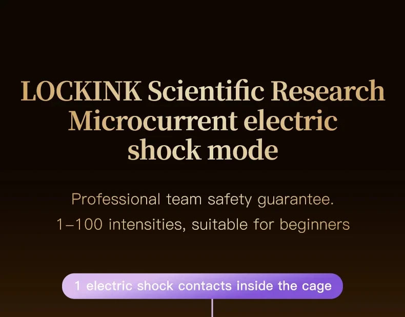 Smart App Controlled Chastity Cage