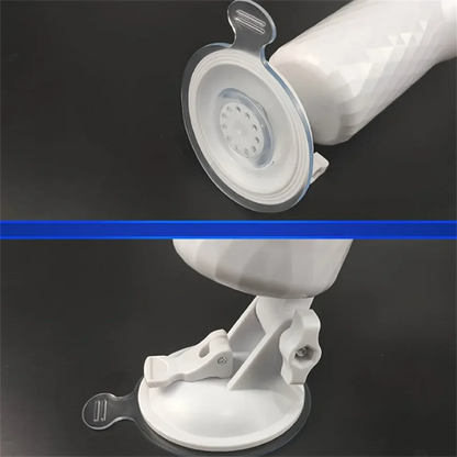 Dual-Channel Realistic Rubber Stroker Cup