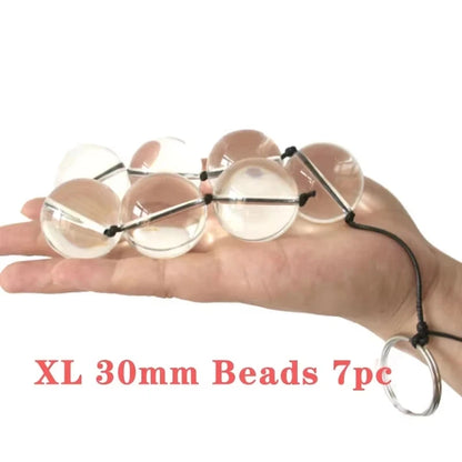 Glass Balls Plug Toy