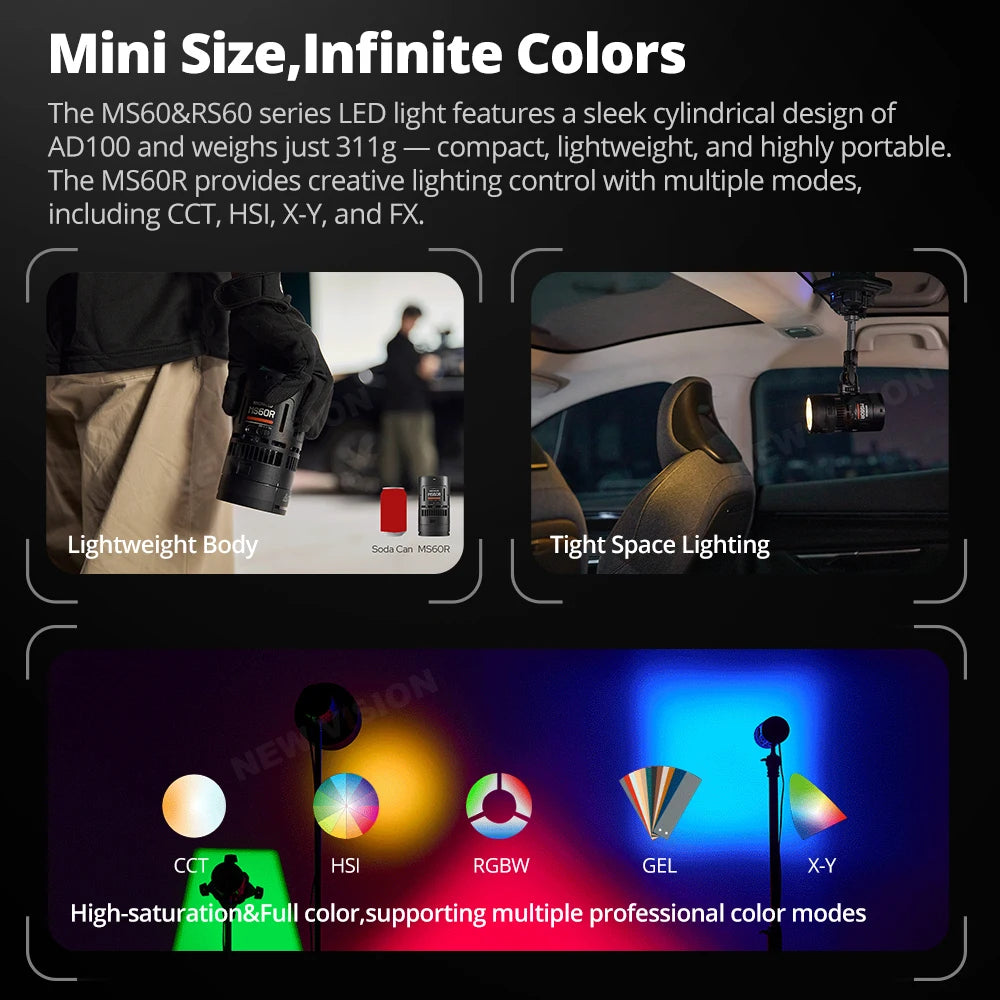 Portable Video Production Light