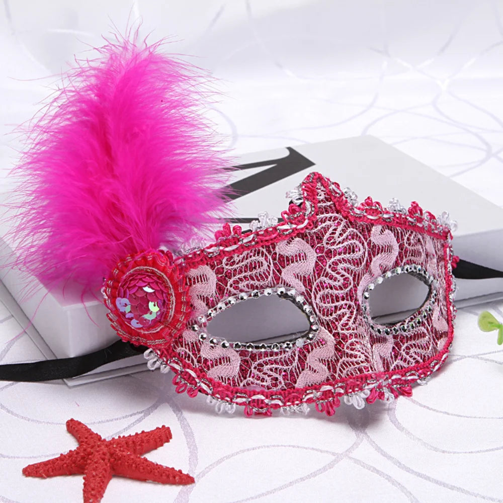 Princess Ball Handheld Mask