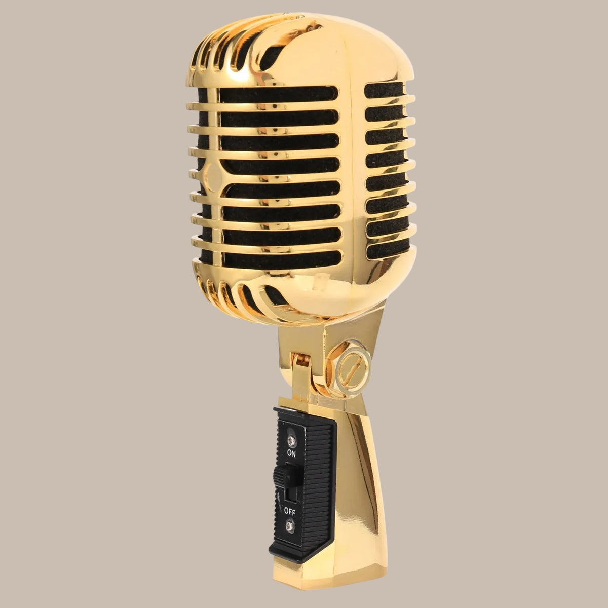 Gold Professional Microphone