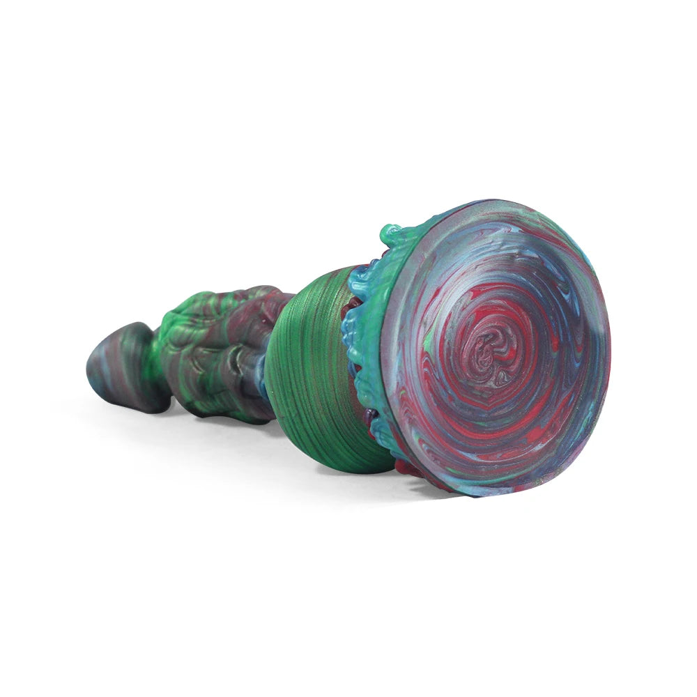 Silicone Suction Cup Massager Dildo — 3 Sizes