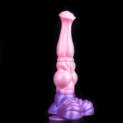 Silicone Fantasy Knot Horse Dildo — 5 Sizes M to XXL