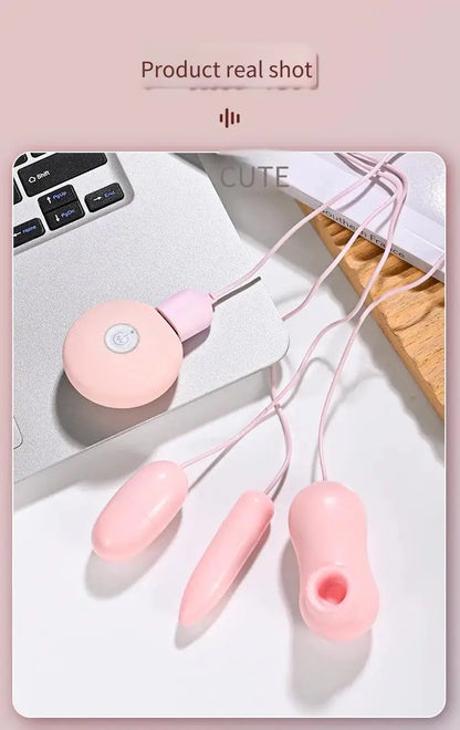 All in One Dual Stimulation Clit Massager Kit
