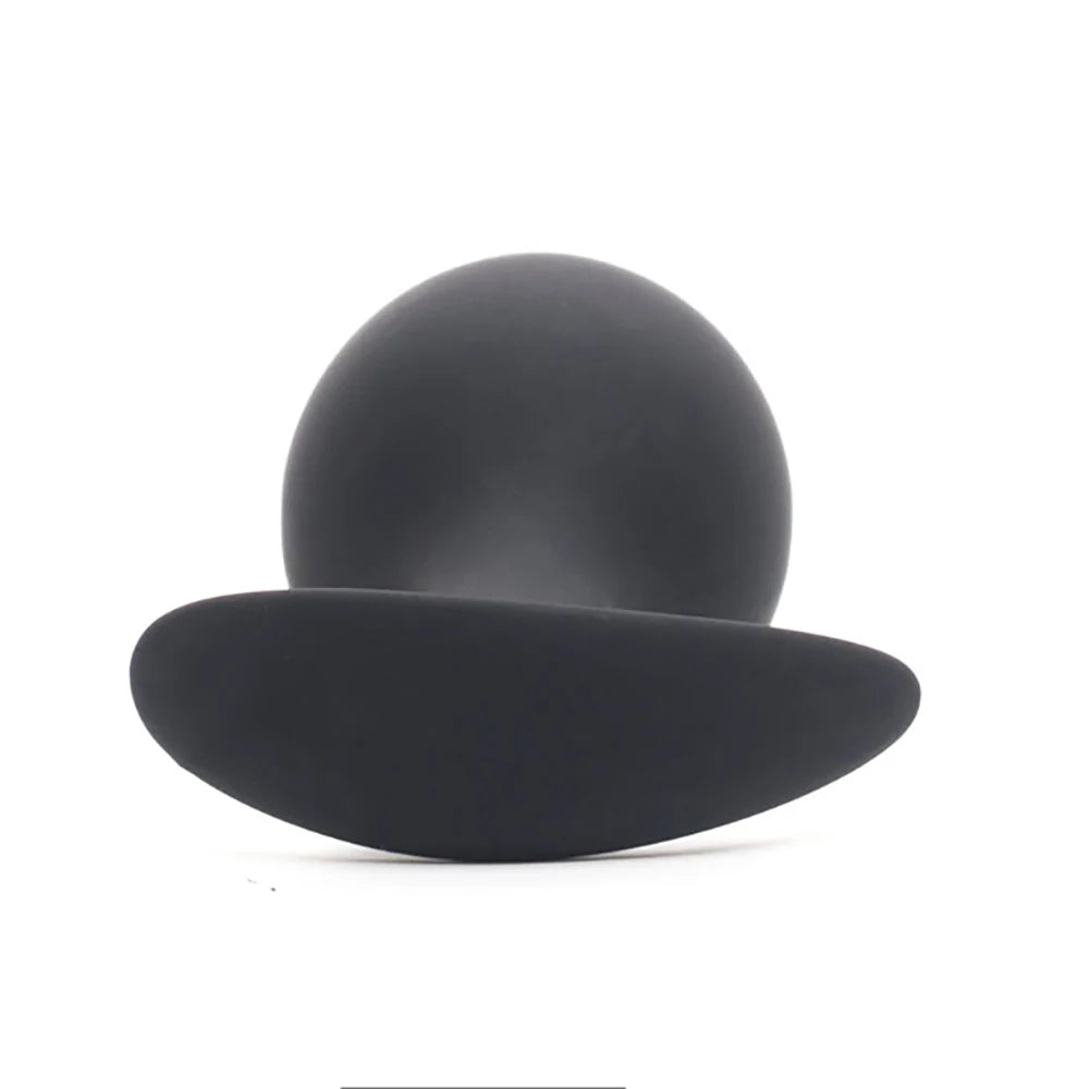 Hard Silicone Anal Training Plug — Progressive 5 Sizes