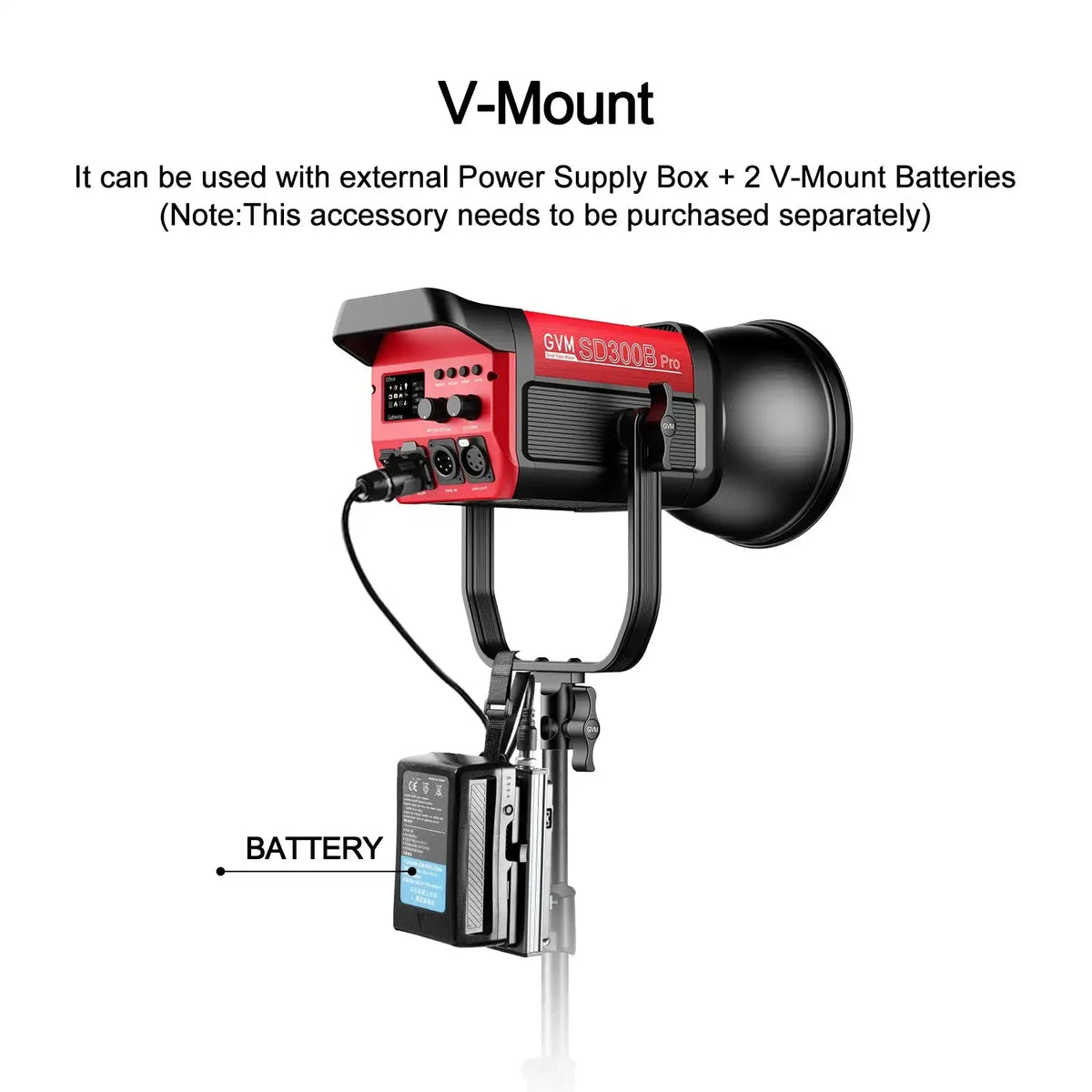 Ultra Bright 300W LED for Live Models