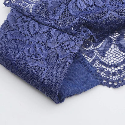 Sexy Low-Rise Lace Panties 5 PCS/SET Women Floral Underwear M-XL Girls Underpants Ladies Lingerie 89428