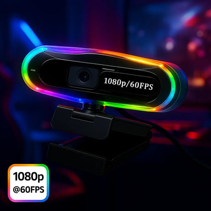 4k LED Light Autofocus Webcam