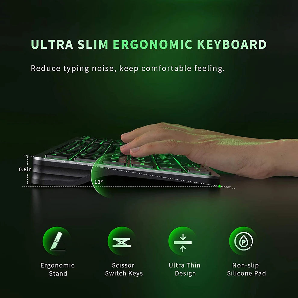 Quiet Scissor Switch Keyboard
