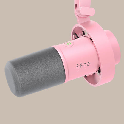 Pink Crisp Audio Mic