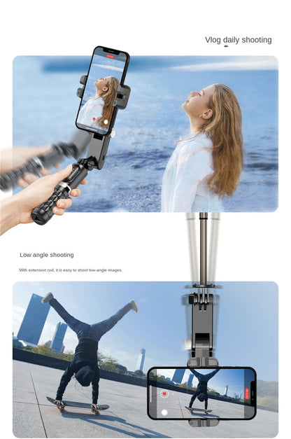 AI Adjustable Angle Smartphone Gimbal