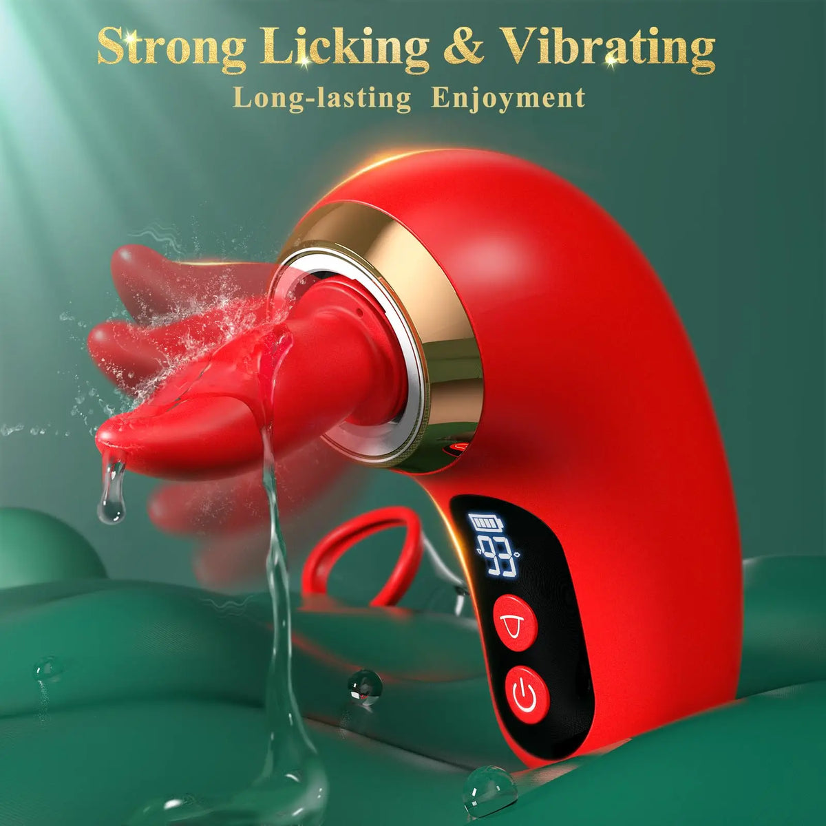 APP Control Tongue Licking Clitoral